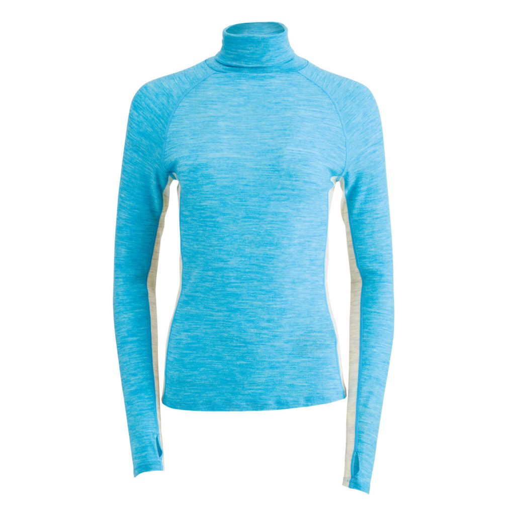 Ladies' Merino Roll Neck Top