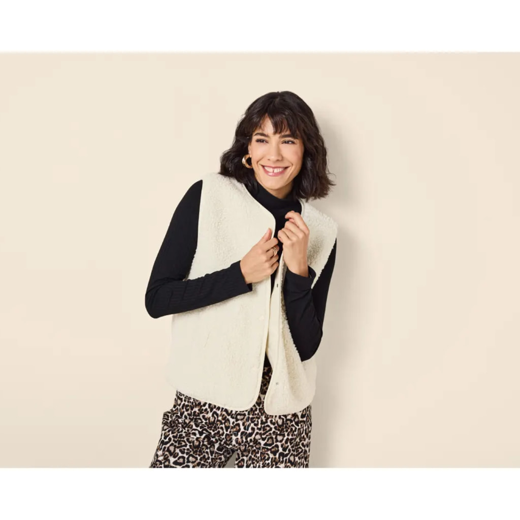 Ladies’ Cream Gilet