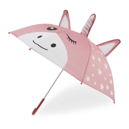 Children's 3D Unicorn Umbrella