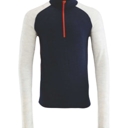 Men's Merino Zip Neck Top