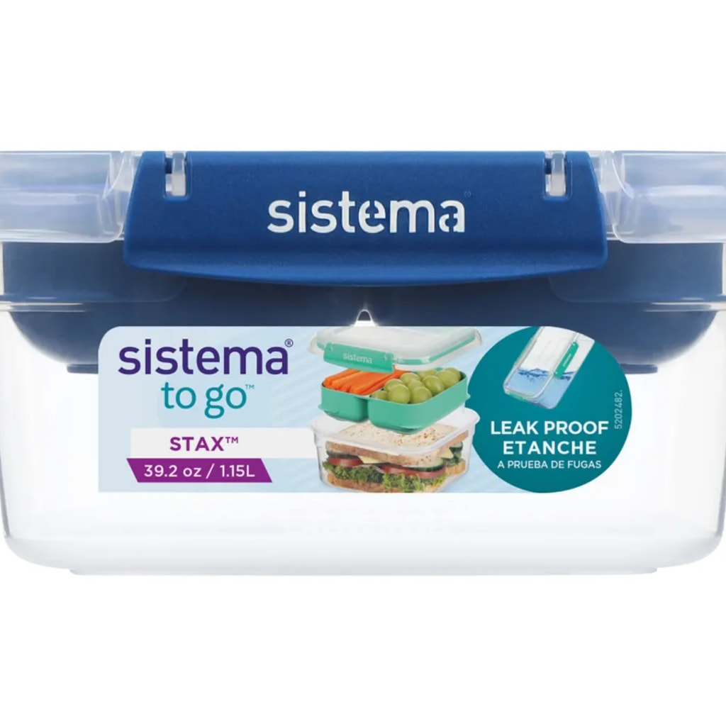 1.15L STAX Lunchbox - Blue