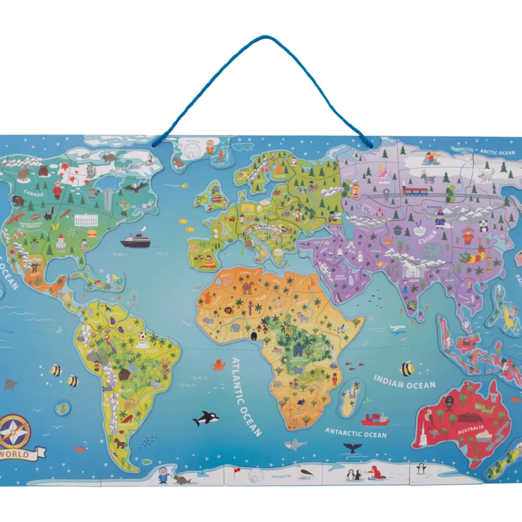 World Map Puzzle