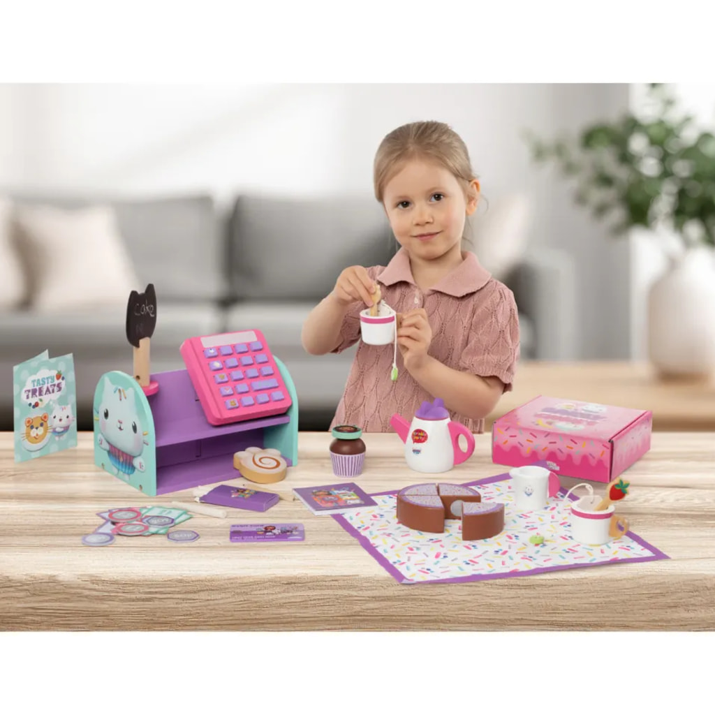 Gabby's Dollhouse Tea & Cake Shop Play Set