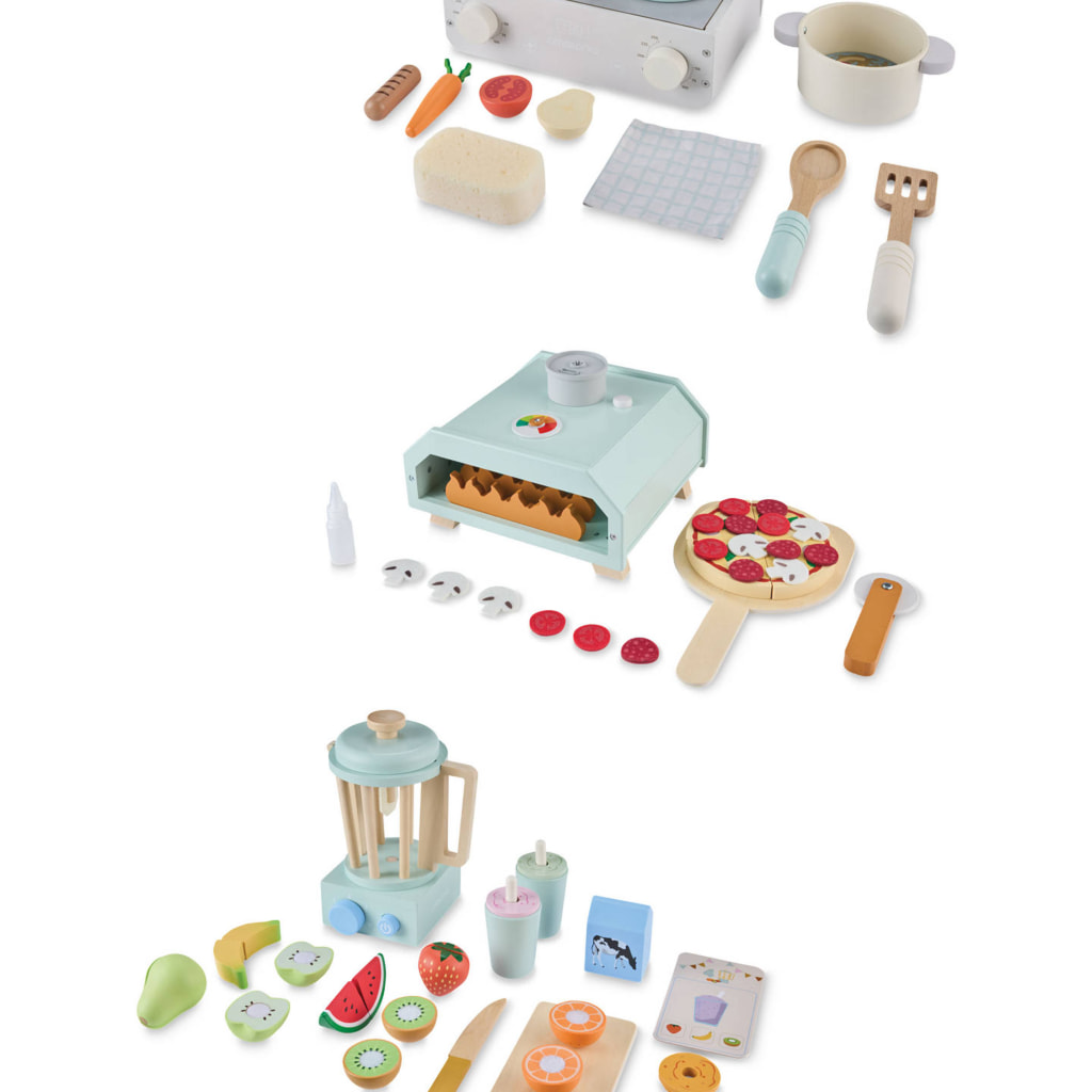 Wooden Kitchen Set