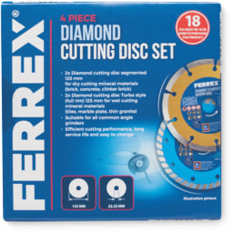 Ferrex Diamond Cutting Disc Set