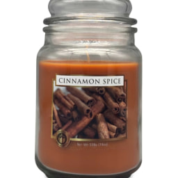 Large Cinnamon Spice Candle Jar